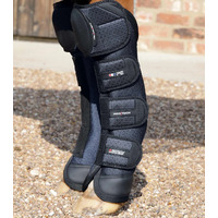 PEI Airtechnology Knee Pro-Teque Travel Boots - M NAVY ONLY